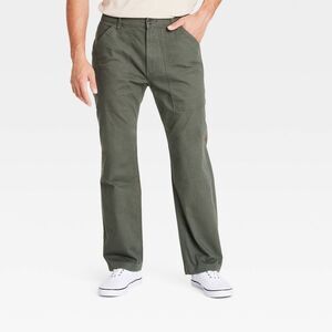 Goodfellow & Co - Men's Straight Leg Utility Pants - Goodfellow & Co Green